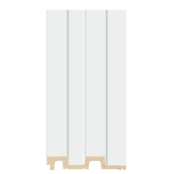 PS PANEL ΜΕ 3D ΠΗΧΑΚΙΑ 01 RESIDENCE 21/122 mm WHITE