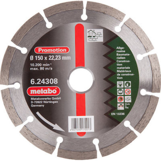 624308000  150MM   METABO CONSUMABLE  SPARES