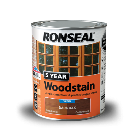 5 YEAR WOODSTAIN    RONSEAL  WOOD PROTECTION VARNISH