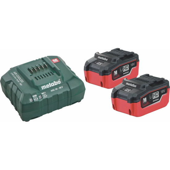 CHARGING SET  18V 2 X 5.5AH   685122000   METABO CONSUMABLE  SPARES