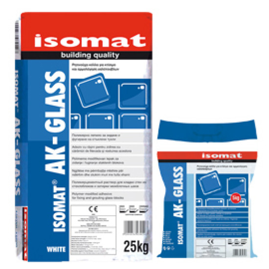 AK GLASS   ISOMAT ADHESIVES FOR SPECIAL APPLICATIONS