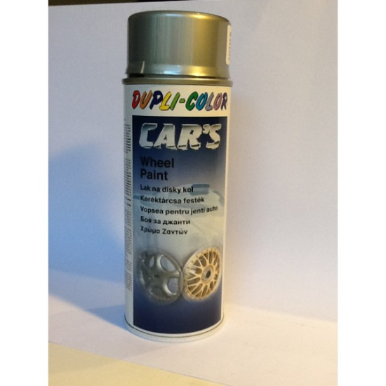 CARS SILVER SPRAY FOR RIMS  SPRAYS FOR GENERAL USE 