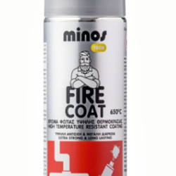 MINOS FIRE COAT HIGH TEMPETARURE RESISTANCE COATING  400ML