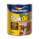 TEAK OIL®  VIVECHROM CLEAR ALKYD BASED EXOTIC OIL FOR EXTERIOR HARD WOOD 
