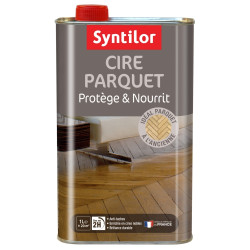 WAX  FOR WOOD PROTECTION  "CIRE PARQUET NATUREL"   SYNTILOR