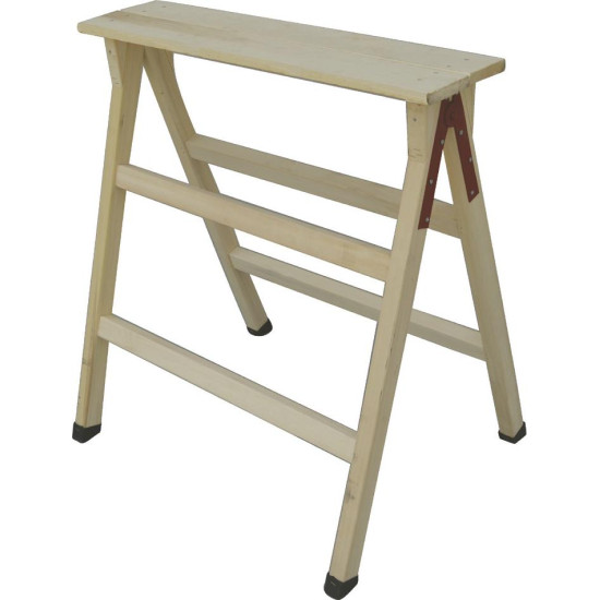 WOODEN WORK STAND (2 STEPS) PROFESSIONAL LADDERS