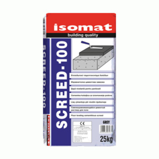 SCREED-100    ISOMAT  CEMENT  MORTAR
