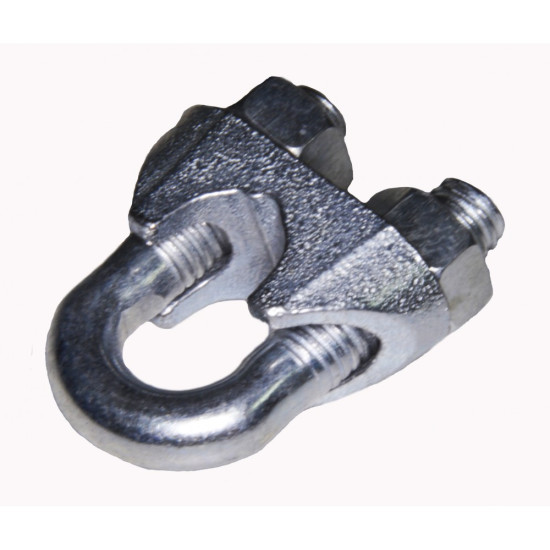 CLAMPS FOR WIRE ROPE  MATERIAL FIXING 