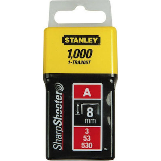 1-TRA205T 8MM 3/53/530  STANLEY CONSUMABLE  SPARES