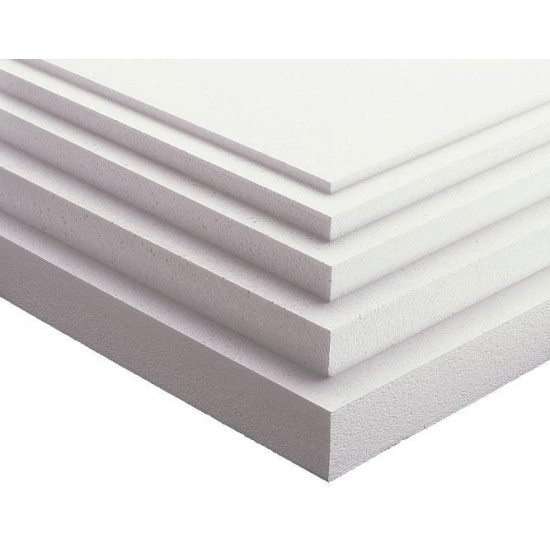 ETICS 80 1000Χ500Χ80 WHITE EXPANDED POLYSTYRENE EXTERNAL THERMAL INSULATION COMPOSITE SYSTEM