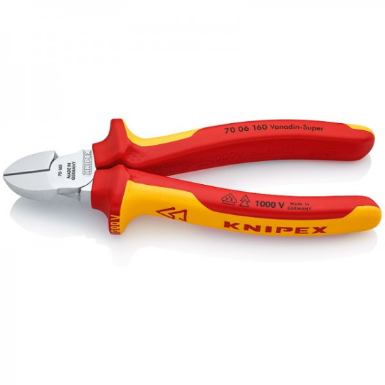 7006160   1000VOLT  Νo160MM  KNIPEX PLIERS