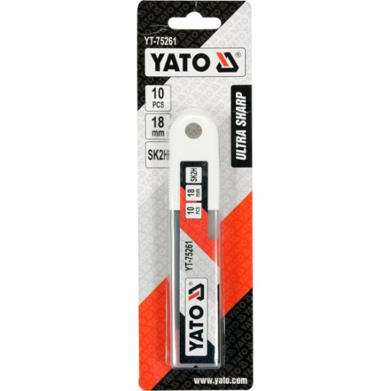 YT-75261 SET OF 10 PIECES  YATO  ACCESSORIES FOR CEAS 