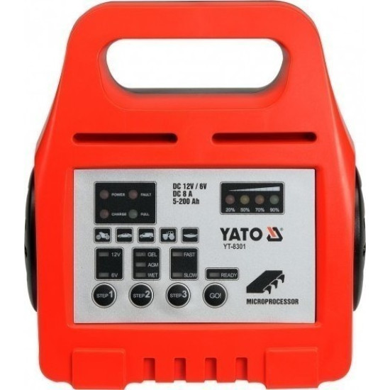 YT-8301   5-200ΑH  YATO CHARGERS