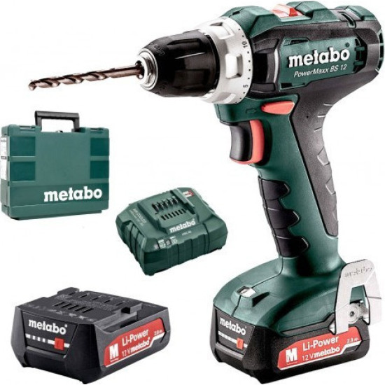 BS 12  BATTERY DRILL   12 Volt   60103650   METABO  METABO