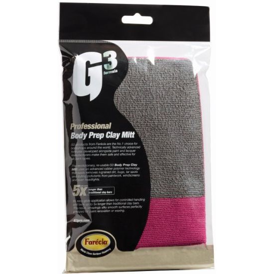 CLEANING  GLOVE  G3 PROFESSIONAL BODY PREP CLAY MITT  CARE AND POLISHING FOR CARS