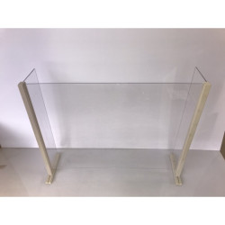 PROTECTION GLASS FOR OFFICES OR CASH DESKS 