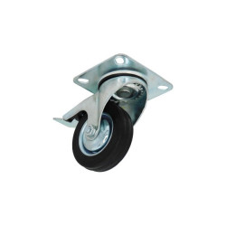 INDUSTRIAL WHEEL 125MM WITH STOP 