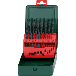 SET 25 PIECES    1,5-10mm HSS-R    METABO