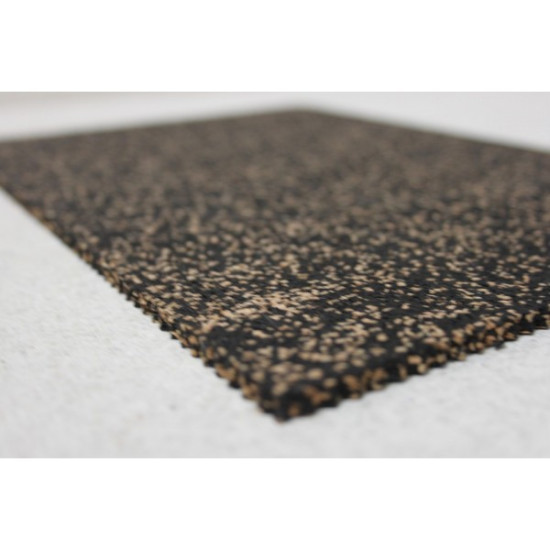 ACOUSTIC RUBBECORK  U85  240-380kg/m3  ACOUSTIC INSULATION  FOR DLOATING FLOORS 