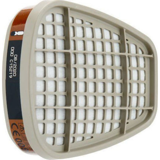 3M  MASK FILTER (2 PIECES)  6051 BREATHING  PROTECTION 