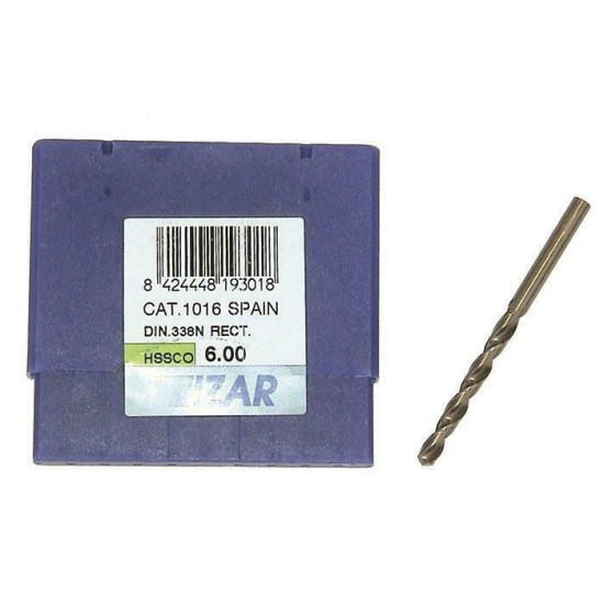 COBALT DRILL  N.8MM  1016-08 CONSUMABLE  SPARES