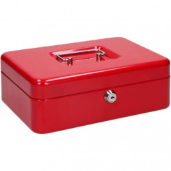 PORTABLE SAFE TS0608  250 Χ 200 Χ 75mm (RED COLOUR) 